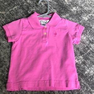 Lilly Pulitzer Pink Polo - 3T
